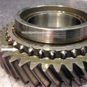 6 SPEED BMW MINI GEARBOX worn 2nd gear dogs